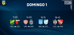 📆 El calendario de Racing Club en la Copa de LPF