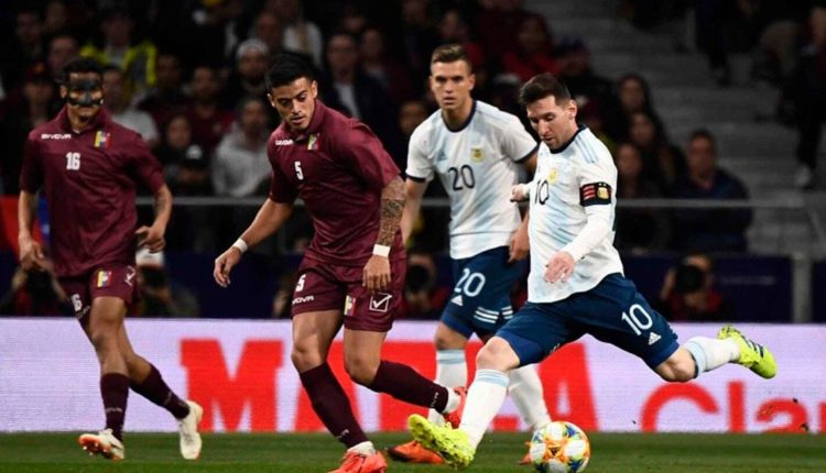 Argentina enfrenta a la "Vinotinto"