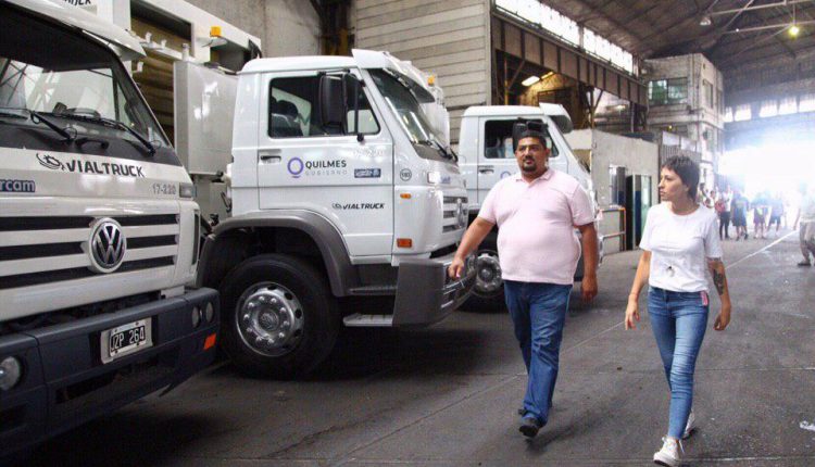 Recolección de basura en Quilmes