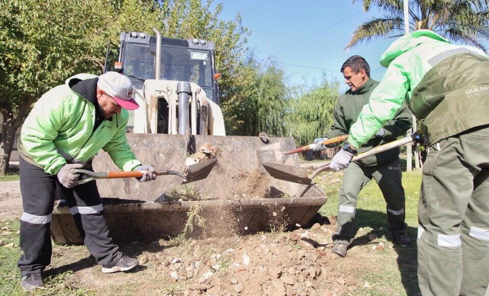 MAYRA MENDOZA SUPERVISÓ UN NUEVO OPERATIVO DE LIMPIEZA EN SAN FRANCISCO SOLANO (1)