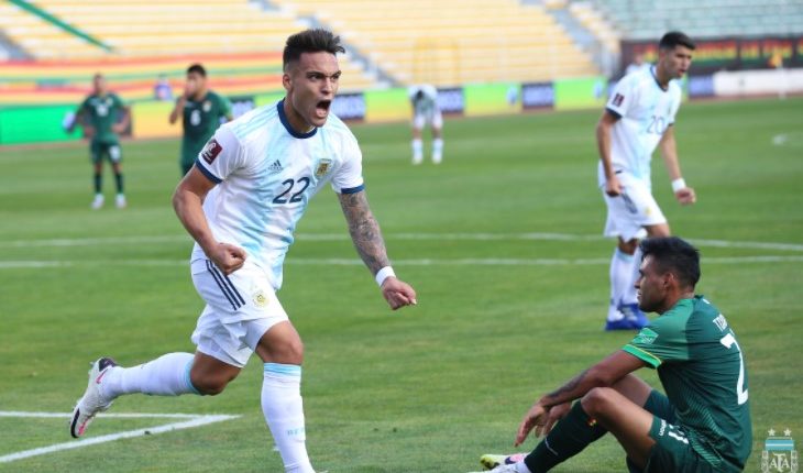 Lautaro marcó el empate