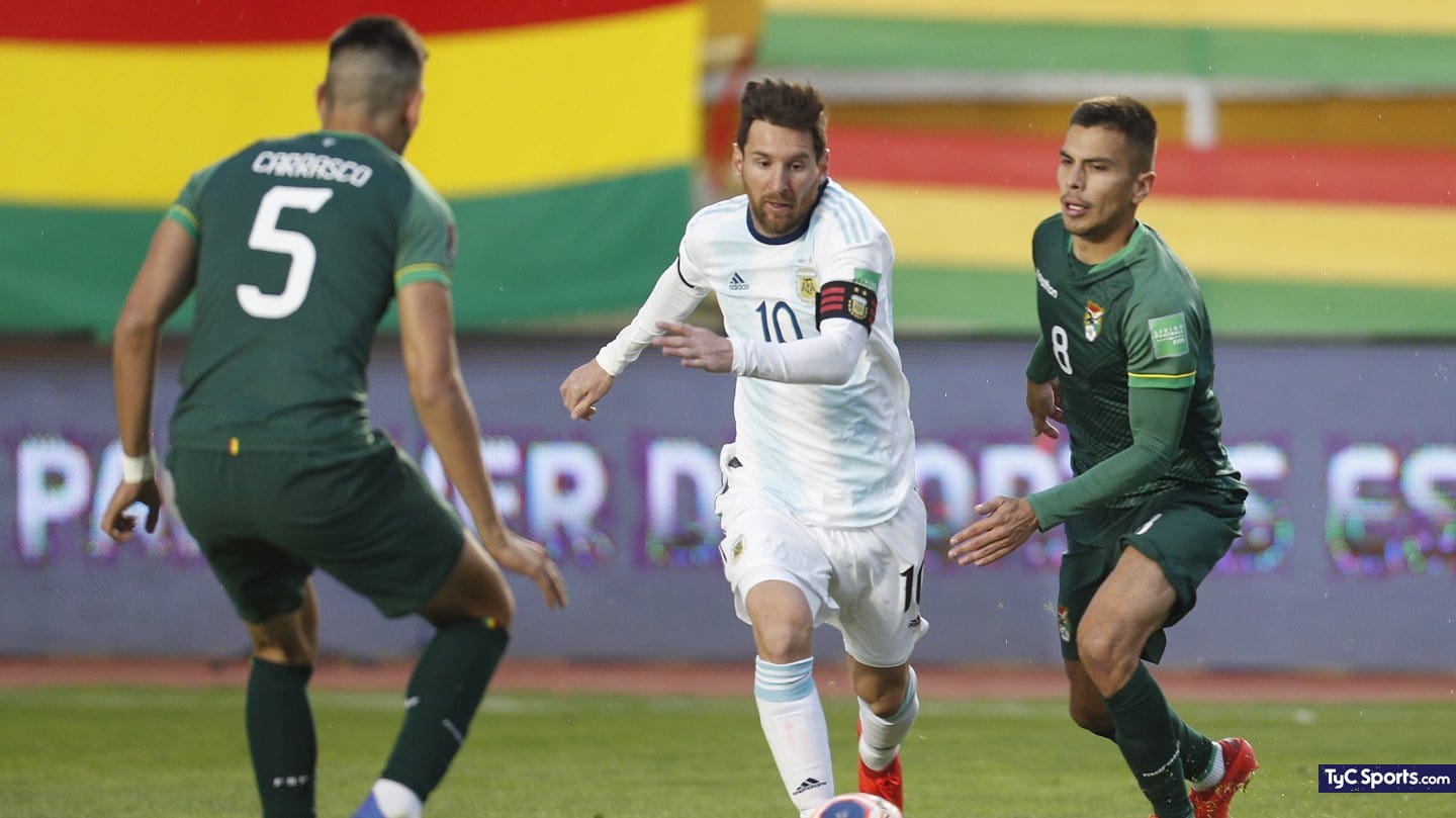 Argentina recibe a Bolivia por Eliminatorias